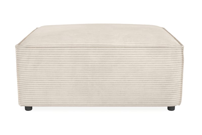 Cubo 1-seters Rektangulær Fotskammelmodul i Manchester 80 cm bred - Beige - Møbler - Sofaer - Modulsofaer - Øvrige moduler for modulsofa