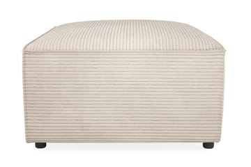 Cubo 1-seters Rektangulær Fotskammelmodul i Manchester 80 cm bred - Beige - Møbler - Sofaer - Modulsofaer - Øvrige moduler for modulsofa