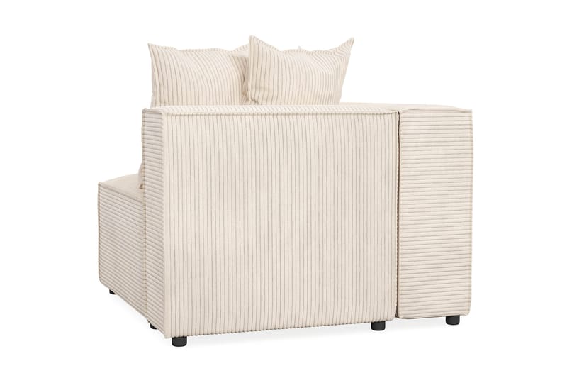 Cubo 1-seters Venstremodul i Manchester 108 cm bred - Beige - Møbler - Sofaer - Modulsofaer - Øvrige moduler for modulsofa