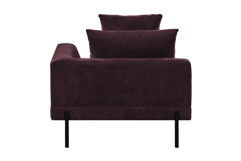 Karridale Divanmodul 92,5 cm Høyre - Mørkerød - Møbler - Sofaer - Modulsofaer - Øvrige moduler for modulsofa