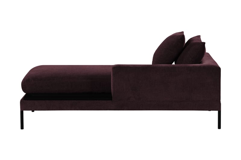 Karridale Divanmodul 92,5 cm Høyre - Mørkerød - Møbler - Sofaer - Modulsofaer - Øvrige moduler for modulsofa