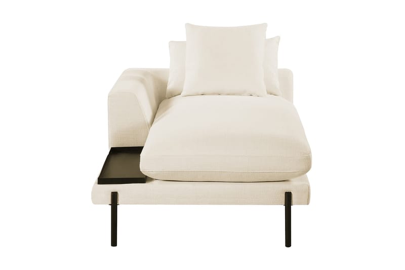 Karridale Divanmodul 92,5 cm Venstre - Hvit - Møbler - Sofaer - Modulsofaer - Øvrige moduler for modulsofa