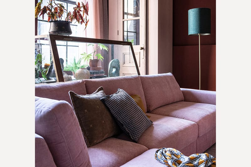 Kielstra Høyremodul - Rosa - Møbler - Sofaer - Modulsofaer - Øvrige moduler for modulsofa