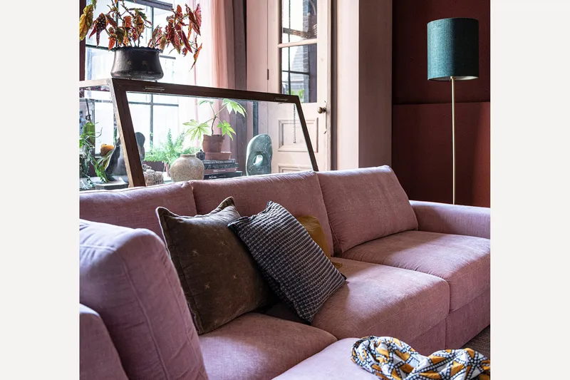 Kielstra Høyremodul - Rosa - Møbler - Sofaer - Modulsofaer - Øvrige moduler for modulsofa