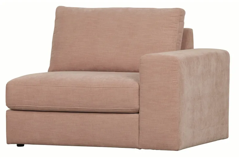 Kielstra Høyremodul - Rosa - Møbler - Sofaer - Modulsofaer - Øvrige moduler for modulsofa