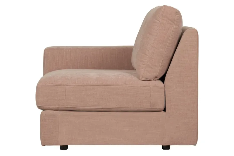 Kielstra Venstremodul - Rosa - Møbler - Sofaer - Modulsofaer - Øvrige moduler for modulsofa