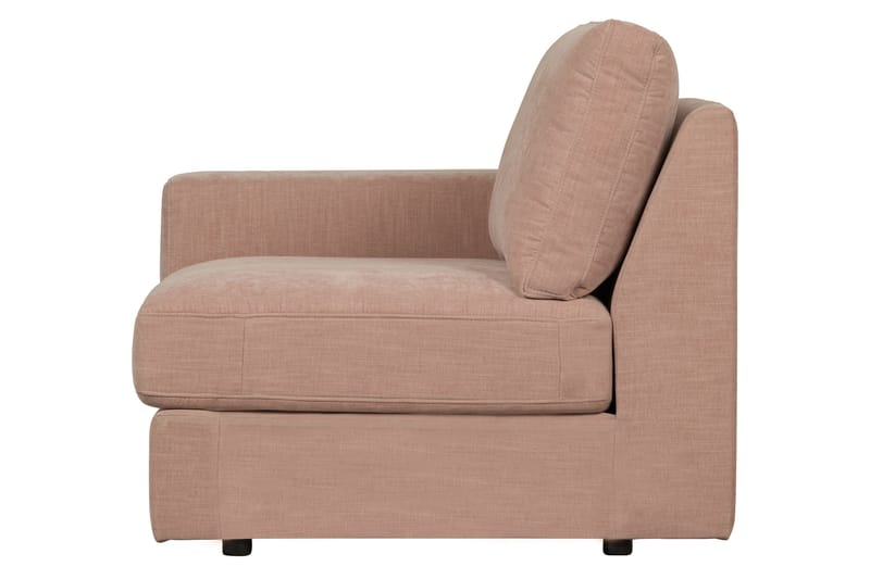 Kielstra Venstremodul - Rosa - Møbler - Sofaer - Modulsofaer - Øvrige moduler for modulsofa