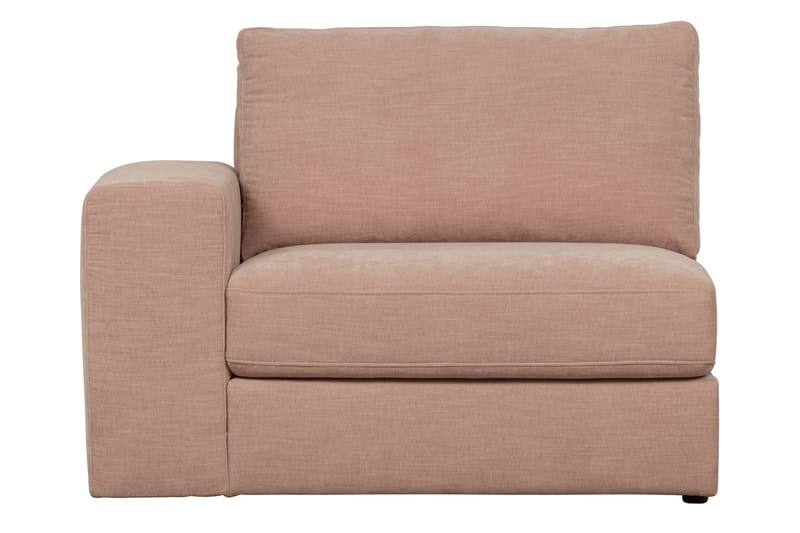 Kielstra Venstremodul - Rosa - Møbler - Sofaer - Modulsofaer - Øvrige moduler for modulsofa