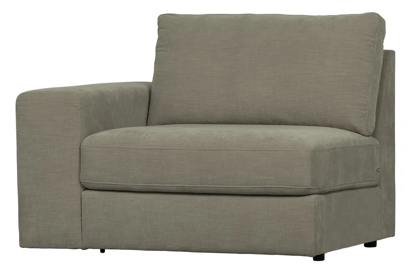 Kielstra Venstremodul - Varmgrå - Møbler - Sofaer - Modulsofaer - Øvrige moduler for modulsofa