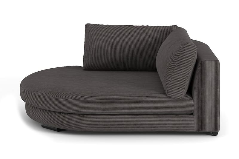 Noha Divanmodul Rund Venstre Manchester - Brun Kordfløyel - Møbler - Sofaer - Modulsofaer - Øvrige moduler for modulsofa