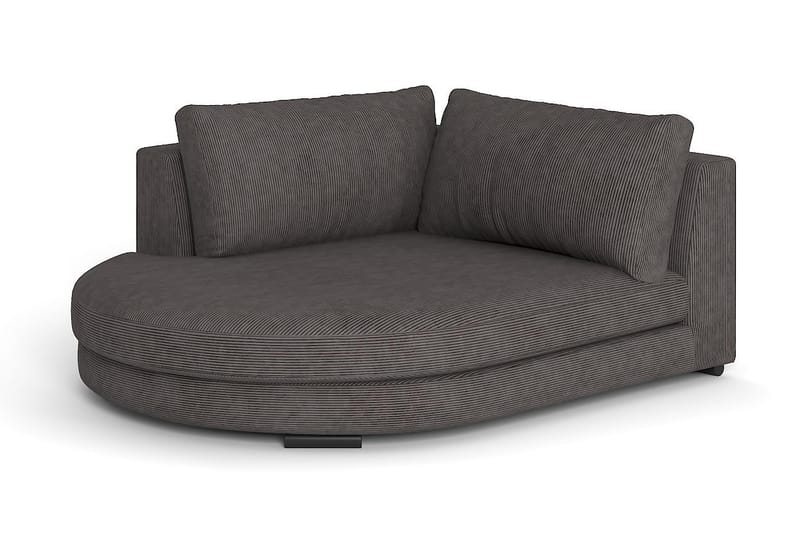 Noha Divanmodul Rund Venstre Manchester - Brun Kordfløyel - Møbler - Sofaer - Modulsofaer - Øvrige moduler for modulsofa