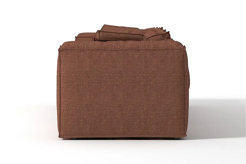 Oceanis Hjørnemodul - Brun/Svart - Møbler - Sofaer - Modulsofaer - Øvrige moduler for modulsofa