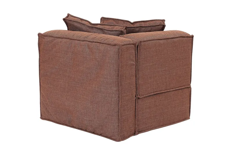 Oceanis Hjørnemodul - Brun/Svart - Møbler - Sofaer - Modulsofaer - Øvrige moduler for modulsofa