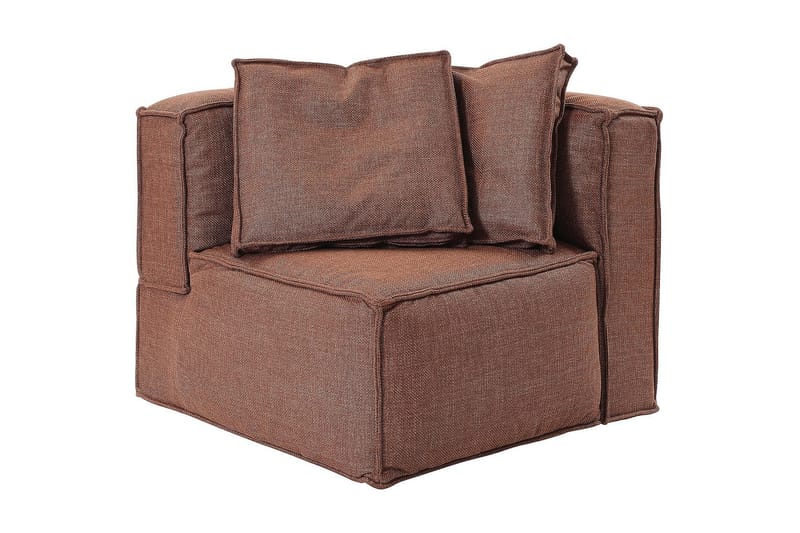 Oceanis Hjørnemodul - Brun/Svart - Møbler - Sofaer - Modulsofaer - Øvrige moduler for modulsofa