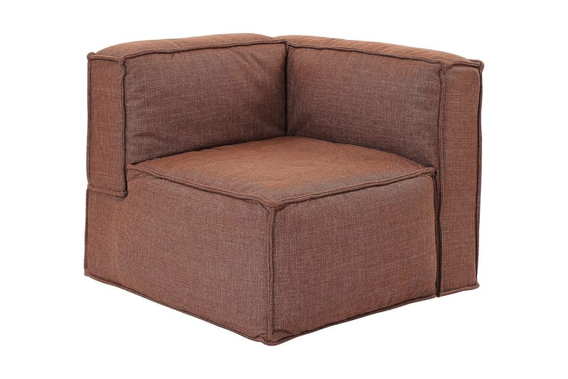 Oceanis Hjørnemodul - Brun/Svart - Møbler - Sofaer - Modulsofaer - Øvrige moduler for modulsofa
