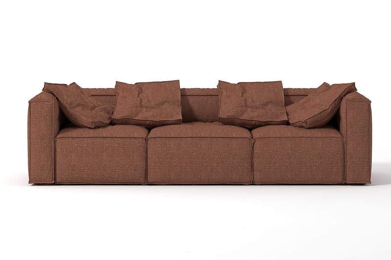 Oceanis Hjørnemodul - Brun/Svart - Møbler - Sofaer - Modulsofaer - Øvrige moduler for modulsofa