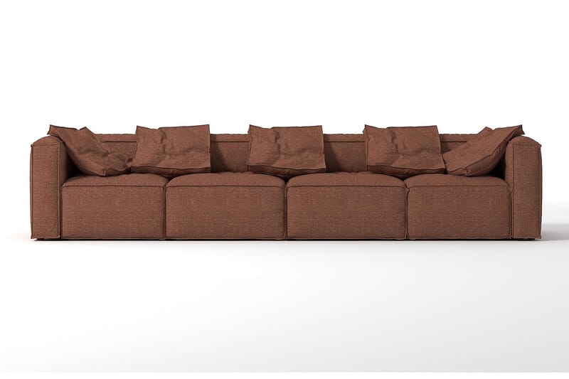 Oceanis Hjørnemodul - Brun/Svart - Møbler - Sofaer - Modulsofaer - Øvrige moduler for modulsofa