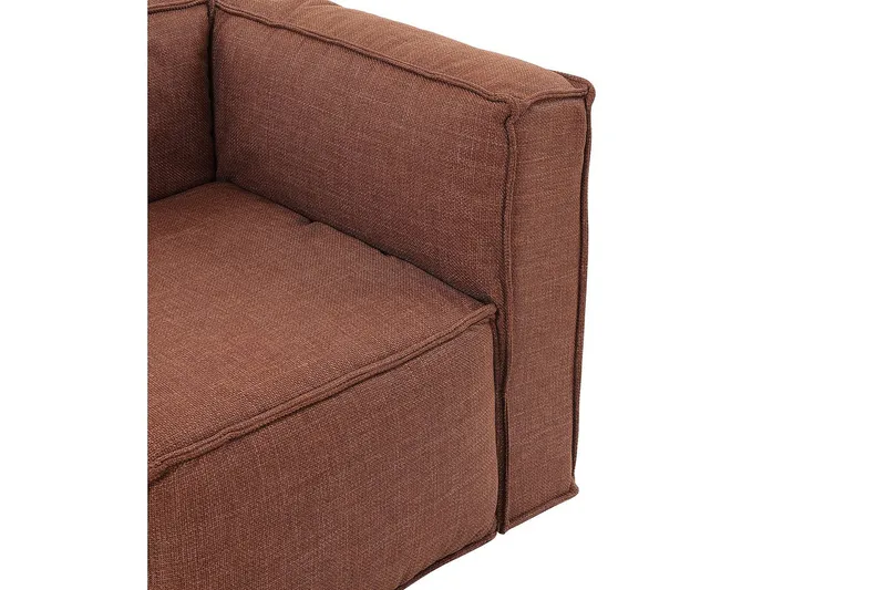 Oceanis Hjørnemodul - Brun/Svart - Møbler - Sofaer - Modulsofaer - Øvrige moduler for modulsofa