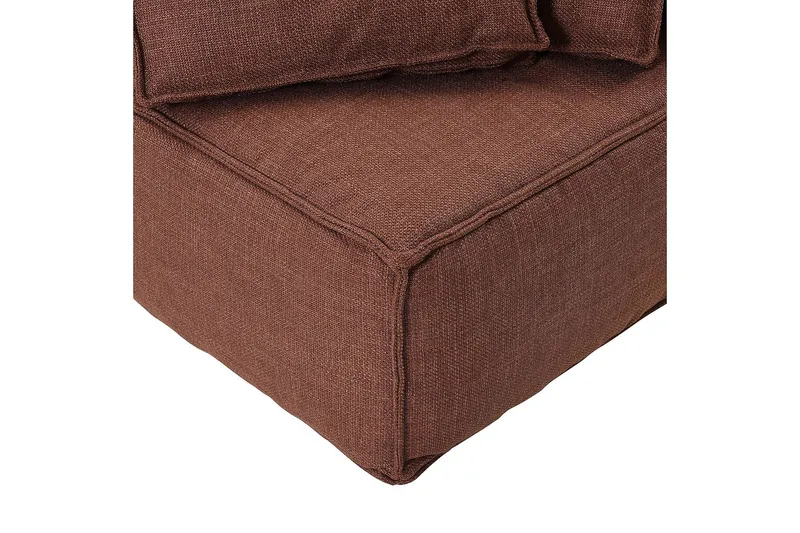 Oceanis Hjørnemodul - Brun/Svart - Møbler - Sofaer - Modulsofaer - Øvrige moduler for modulsofa