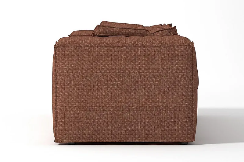 Oceanis Hjørnemodul - Brun/Svart - Møbler - Sofaer - Modulsofaer - Øvrige moduler for modulsofa