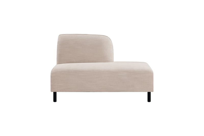 Space Sjeselongmodul Høyre - Beige - Øvrige moduler for modulsofa