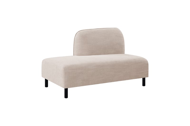 Space Sjeselongmodul Venstre - Beige - Øvrige moduler for modulsofa