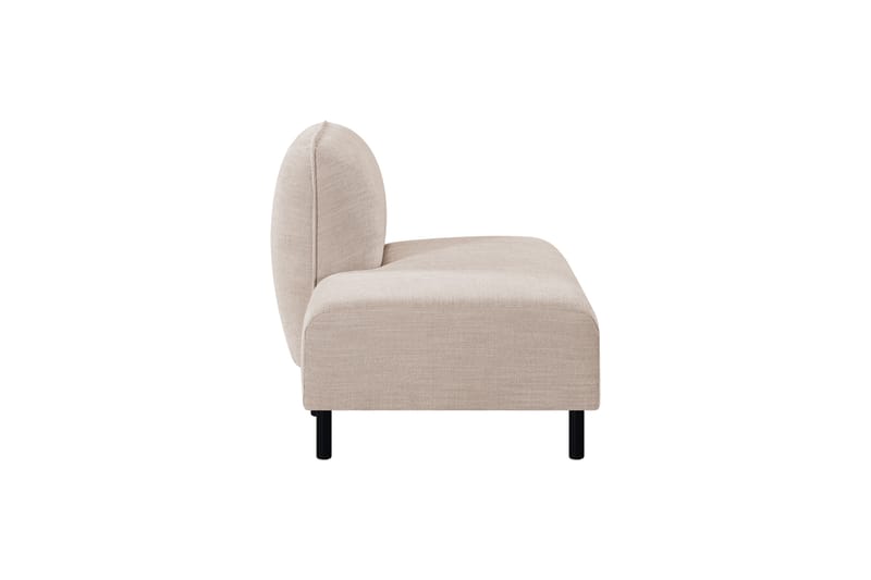 Space Sjeselongmodul Venstre - Beige - Møbler - Sofaer - Modulsofaer - Øvrige moduler for modulsofa