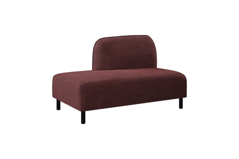 Space Sjeselongmodul Venstre - Rød - Møbler - Sofaer - Modulsofaer - Øvrige moduler for modulsofa