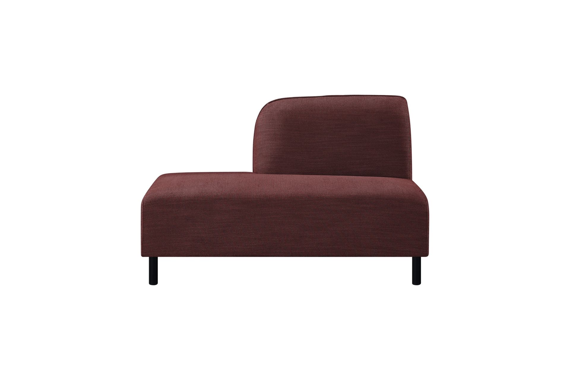 Space Sjeselongmodul Venstre - Rød - Møbler - Sofaer - Modulsofaer - Øvrige moduler for modulsofa