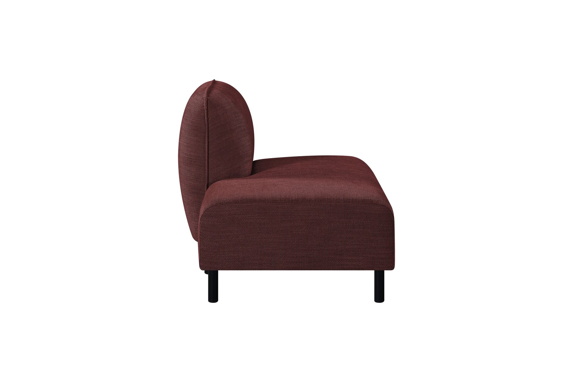 Space Sjeselongmodul Venstre - Rød - Møbler - Sofaer - Modulsofaer - Øvrige moduler for modulsofa