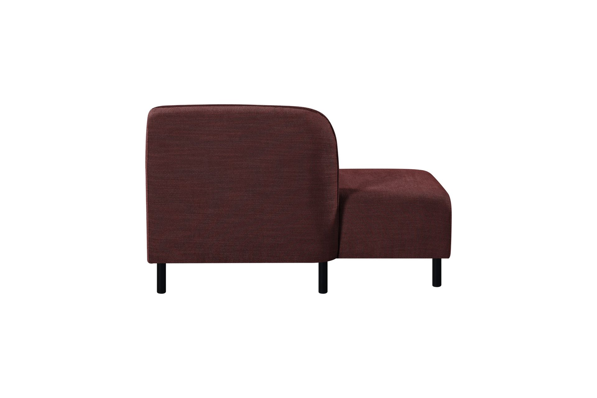 Space Sjeselongmodul Venstre - Rød - Møbler - Sofaer - Modulsofaer - Øvrige moduler for modulsofa