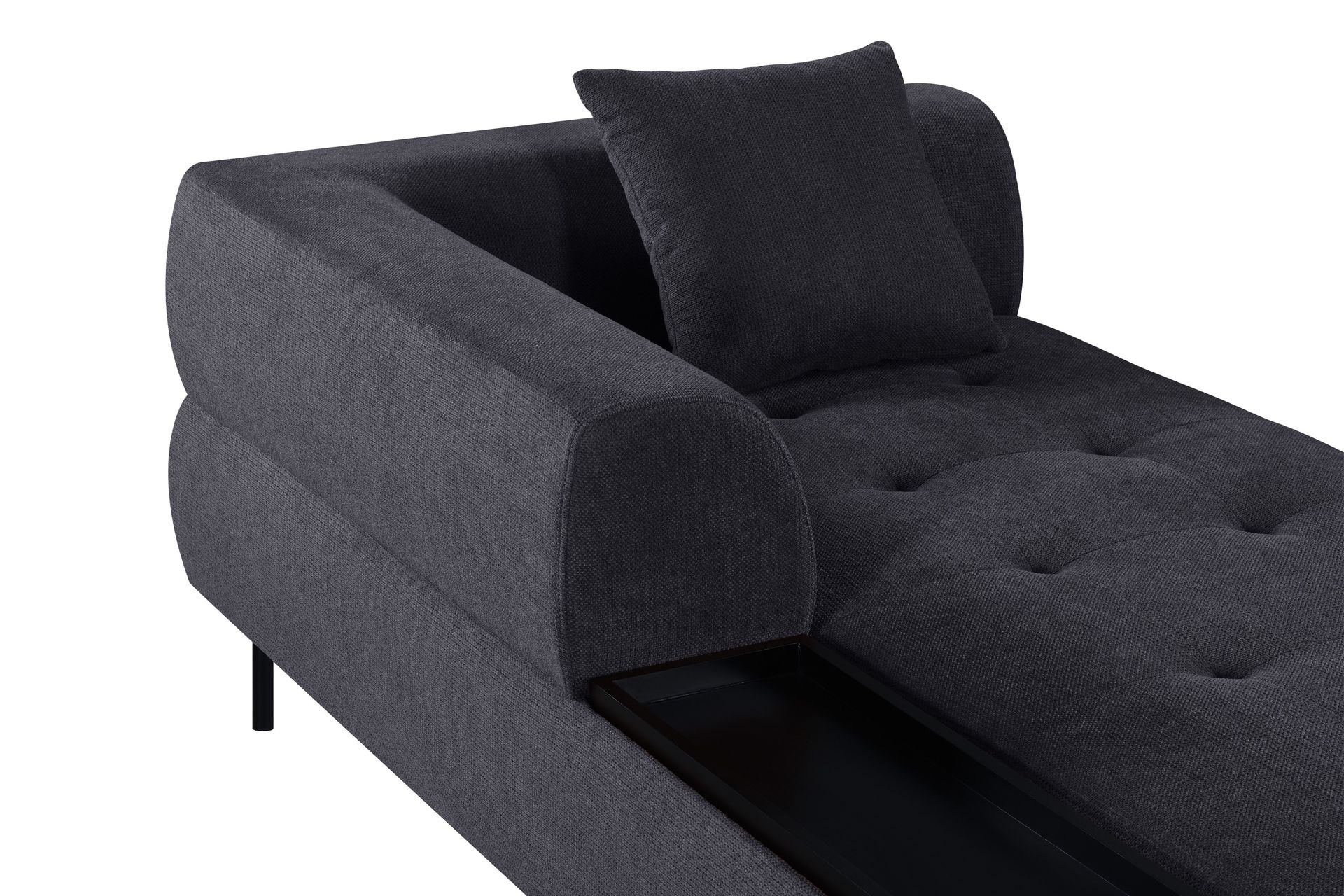 Stratham Sjeselongmodul Venstre - Blå - Møbler - Sofaer - Modulsofaer - Øvrige moduler for modulsofa