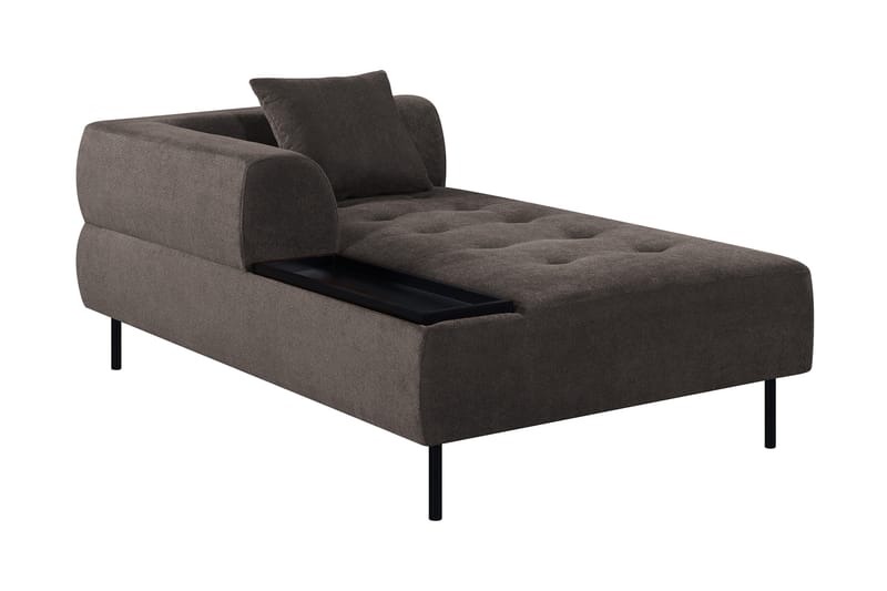 Stratham Sjeselongmodul Venstre - Grå - Møbler - Sofaer - Modulsofaer - Øvrige moduler for modulsofa