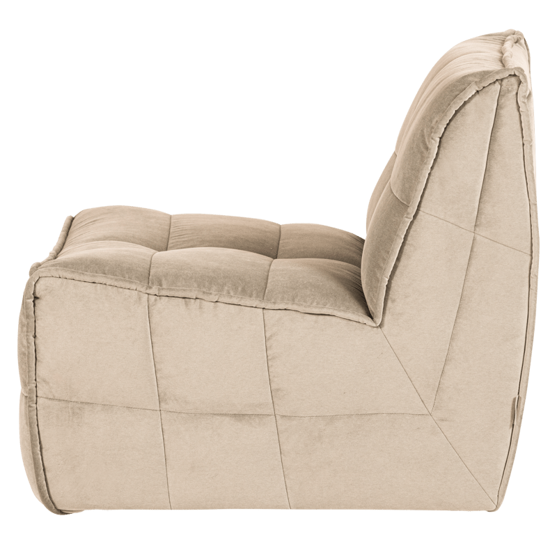 1-seters modul Cluster 105 cm - Beige - Møbler - Sofaer - Modulsofaer - Midtmodul