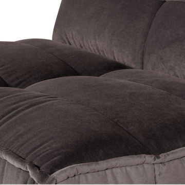 1-seters modul Cluster 105 cm - Sjokoladebrun - Møbler - Sofaer - Modulsofaer - Midtmodul