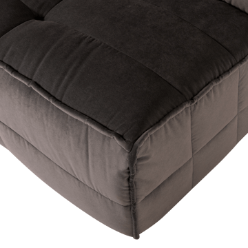 1-seters modul Cluster 105 cm - Sjokoladebrun - Møbler - Sofaer - Modulsofaer - Midtmodul