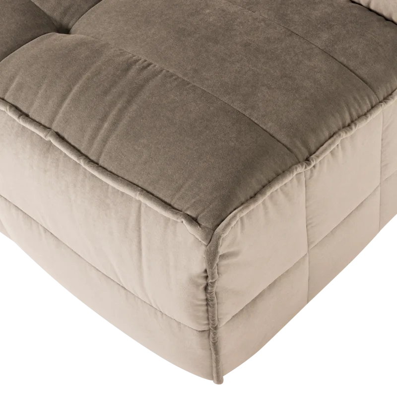 1-seters modul Cluster 105 cm - Taupe - Møbler - Sofaer - Modulsofaer - Midtmodul