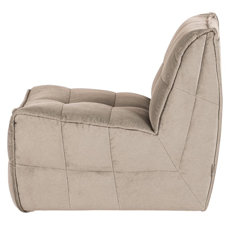 1-seters modul Cluster 105 cm - Taupe - Møbler - Sofaer - Modulsofaer - Midtmodul