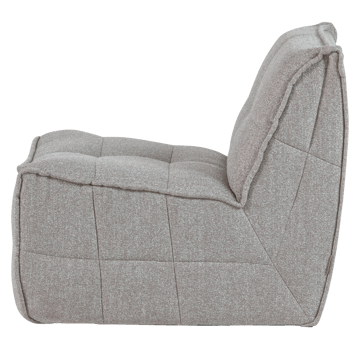 1-seters modul Cluster 105 cm - Varmgrå - Møbler - Sofaer - Modulsofaer - Midtmodul