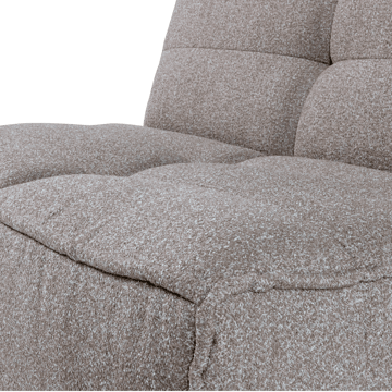 1-seters modul Cluster 105 cm - Varmgrå - Møbler - Sofaer - Modulsofaer - Midtmodul