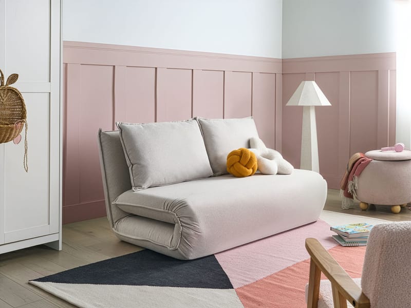 2-seters sofa Roros - Off-White - Møbler - Sofaer - Sovesofaer - 2 seters sovesofa
