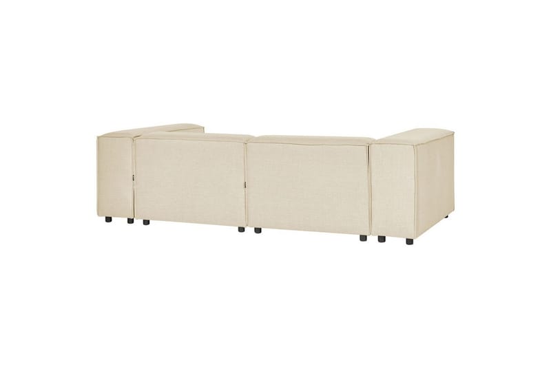 2-sits Hörnsoffa Beliani Aprica Högervänd Left-faced - Møbler - Sofaer - Modulsofaer - Komplett modulsofa