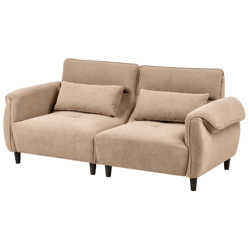 3-seters sofa Wetlan - Lysebrun - Møbler - Sofaer - Sofa 3 seter