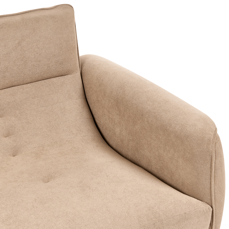 3-seters sofa Wetlan - Lysebrun - Møbler - Sofaer - Sofa 3 seter