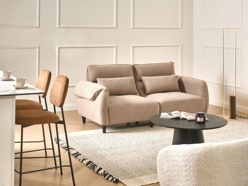 3-seters sofa Wetlan - Lysebrun - Møbler - Sofaer - Sofa 3 seter