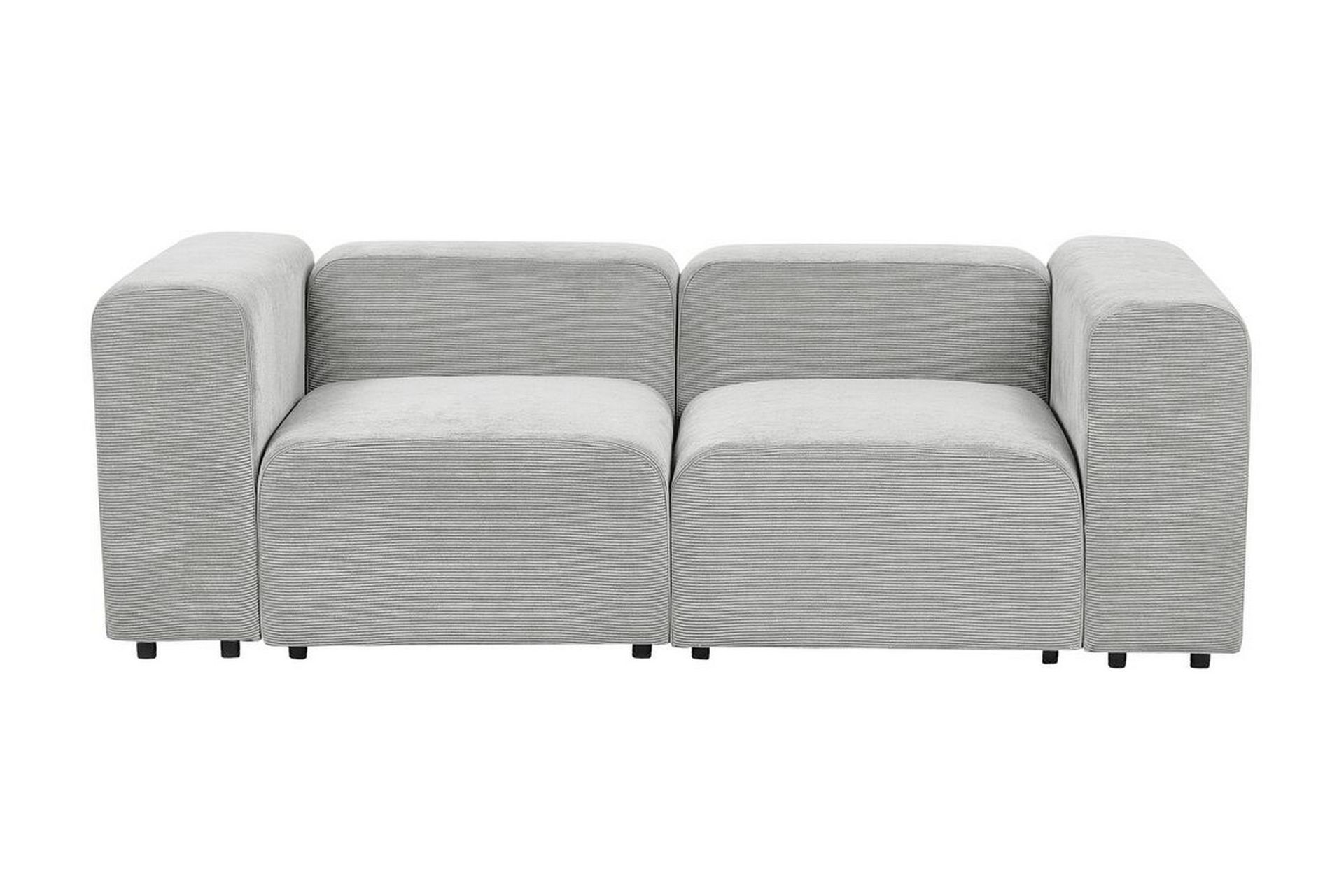 Brenden Modulsofa 2-seter - Grå - Møbler - Sofaer - Modulsofaer - Komplett modulsofa
