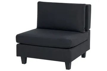 Buck 5-seter L-formet Modulsofa i Stoff - Svart - Møbler - Sofaer - Modulsofaer - Komplett modulsofa