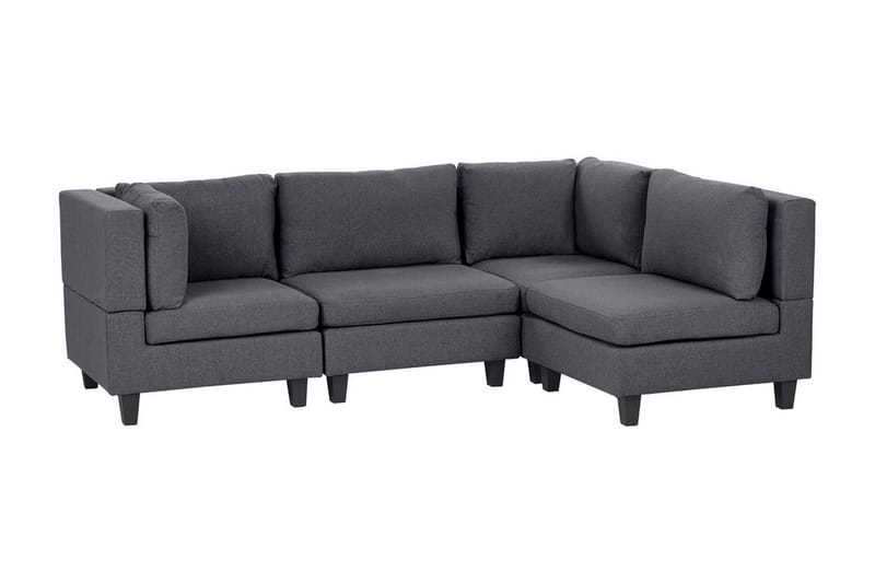 Buck Modulsofa 4-seter - Grå - Møbler - Sofaer - Modulsofaer - Komplett modulsofa