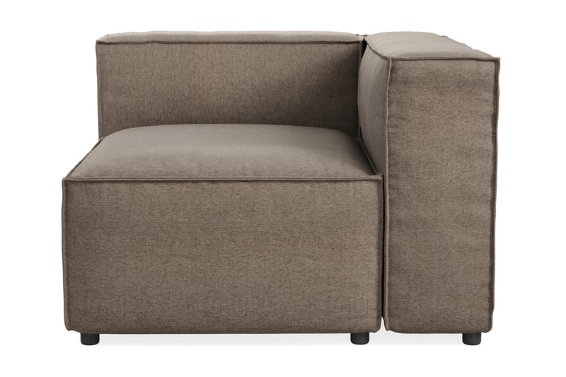 Cubo 1-seters Høyremodul i Stoff 108 cm bred - Grå - Møbler - Sofaer - Modulsofaer - Øvrige moduler for modulsofa