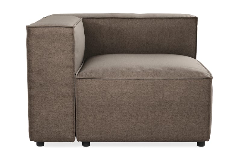 Cubo 1-seters Høyremodul i Stoff 108 cm bred - Grå - Møbler - Sofaer - Modulsofaer - Øvrige moduler for modulsofa